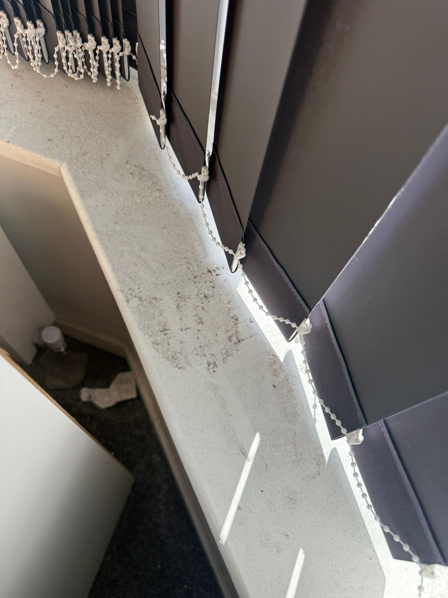Trusted house cleaning services Walton Liverpool by JH Domestics window sill before cleaned